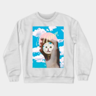 Meow // Cat Transformation Crewneck Sweatshirt